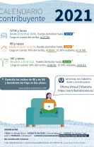 Calendario del Contibuyente OAR 2021