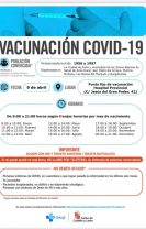 Se retoman las vacunaciones masivas para nacidos en 1956 y 1957