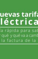 Guía Diputación sobre nuevas tarifas eléctricas