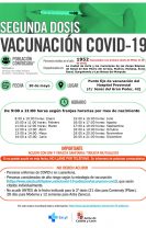 Llamamiento segundas dosis