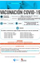 Nuevos llamamientos para vacunaciones los días 1, 4 y 5 de junio