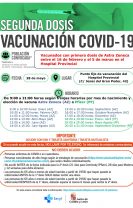 28/MAYO Segundo llamamiento para vacunados con Astra Zeneca entre el 16/FEB y el 5/MAR