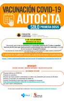 Vacunaciónes con Autocita 5 de Noviembre Covid-19