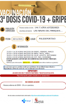 VACUNACIONES 3 DOSIS COVID 19 Y GRIPE