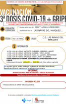 VACUNACIONES 3º DOSIS Y GRIPE
