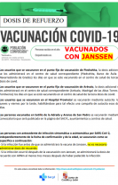 JANNSEN Y VACUNACIÓN DE PROFESIONALES SANITARIOS