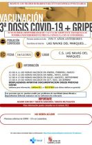VACUNACIONES 3º DOSIS