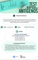 21 de enero - Test de antígenos 