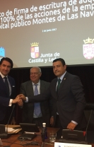Hito histórico en Las Navas del Marqués El consistorio navero compra el 100% de su término municipal 