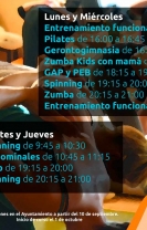 Actividades deportivas para adultos y niños curso 2018-2019