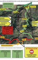 Corte total de la carretera M505/CL505 del 8 al 11 de julio
