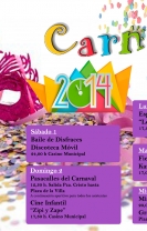 Programa de festejos Carnavales 2014