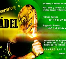 Este verano... Pádel