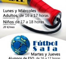 Padel y Fútbol Sala